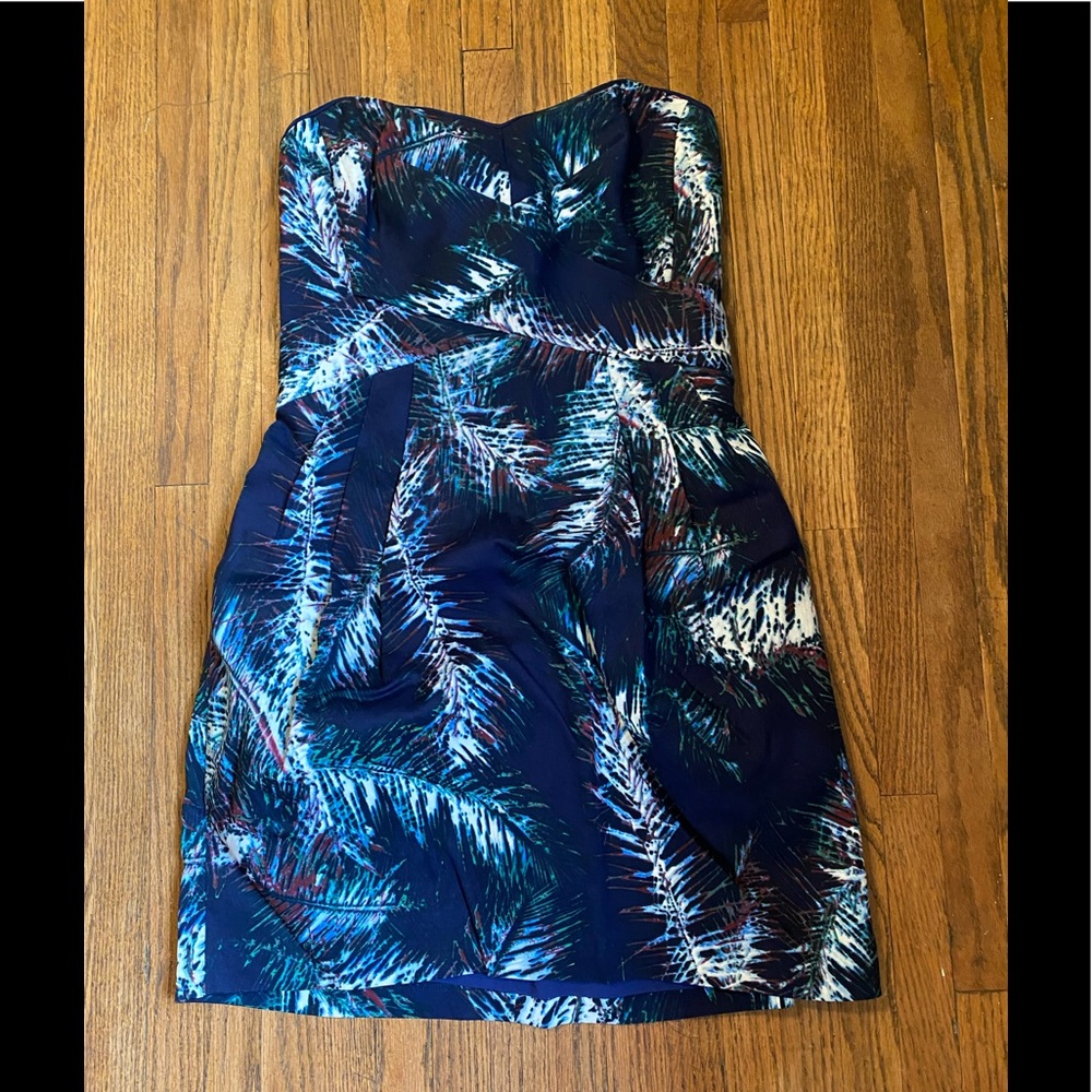 Club Monaco Strapless Party Dress